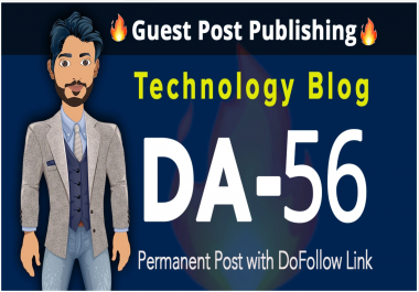guest post on da 56 technology blog with dofollow link