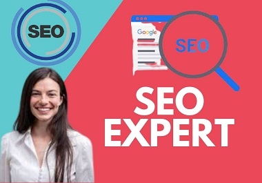I will be your expert SEO consultant,  giving you specialist advice