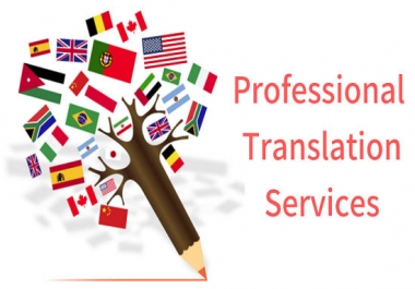 I will professionally translate from english to spanish,german and urdu and vice versa