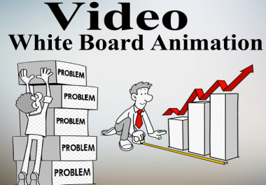 i will Create an animated whiteboard animation videos