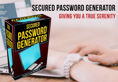 Secured Password Generator With Resale Rights