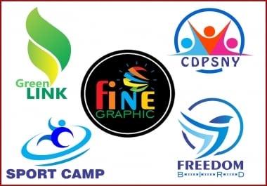 I will create fine Modern logo