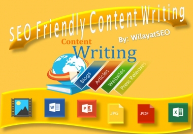 Write SEO friendly content for your website