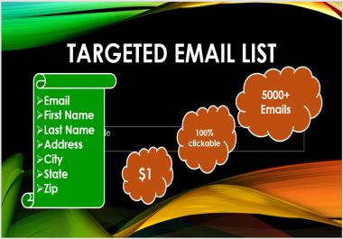 I will provide 5000+ verified EMAILS