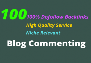 I Will Do 100 Blog Comments For Your Niche Website