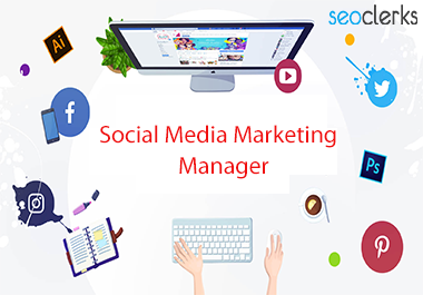 I will be your social media manager for your business