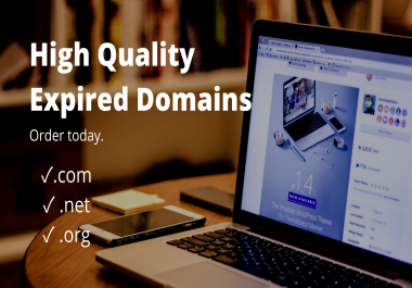 I will find 2 Niche Based Expired Domain for you