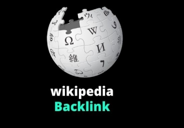 manually High DA PA and permanent wiki backlink service for higher ranking