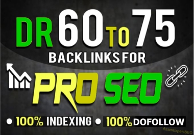 Get 100 DR 60+ High Quality Homepage PBN Backlinks