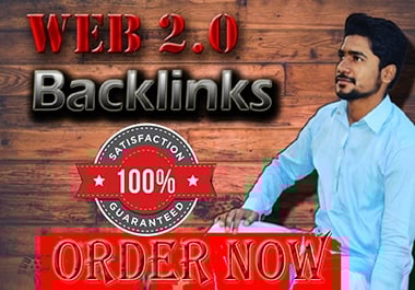 I will build 50 web 2 0 backlinks for seo ranking