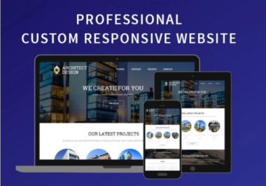 I will design,  redesign a professional business website HTML,  CSS using bootstrap4
