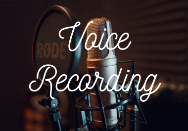 best Voice Recording male-famle