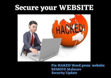 Fix Hacked Wordpress website security update and remove malware