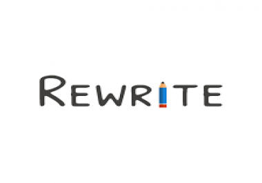 I will rewrite 1000 to 1500 words article plagiarism free