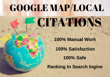 I will do 500 Google Maps Citations for local business SEO with pinpoint