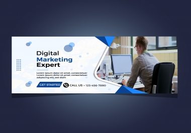 I will professionally create social media post,  cover and story template design within 24 hours