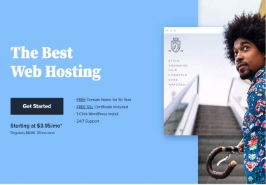 You can get hosting for your website from the best companies