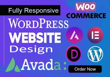 wordpress design and customizetion by astra divi avada elementor flatsome theme