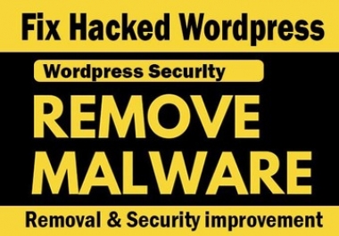 recover hacked Wordpress, remove malware, Wordpress security improvement