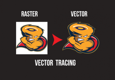 I will do vector tracing of any low quality logo professionally