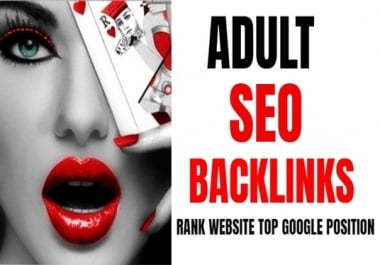 2021 high quality backlinks for Adult site 250+HQ Edu. gov. link building