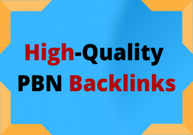 I will give you 15 lasting High DA PA CF Powerful PBN Backlinks