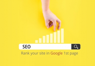 Guaranteed google 1st page SEO ranking service with 2 keywords