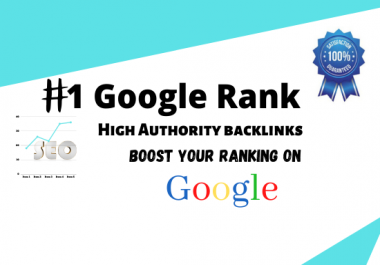 guaranteed Google top page ranking with best link building service