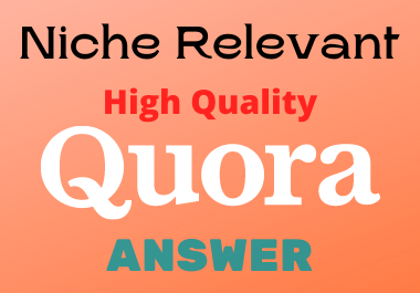 10 Quora Answers with Backlink for Targeted Traffic