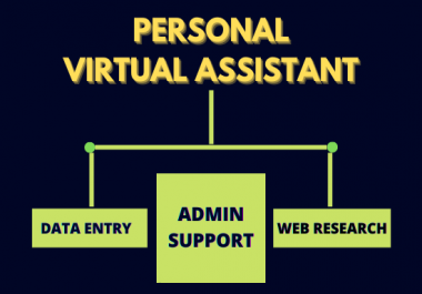 virtual assistant data entry web research