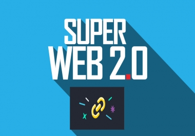 I will build Manual 30+ permanent web2.0 Backlinks