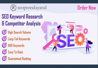 Get profitable keyword research with competitor analysis