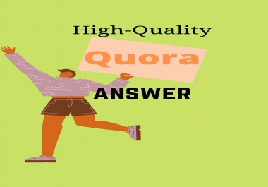 6 Quora Answer with clickable backlink