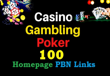 Build 100,  Situs Judi,  Agen Judi Bola,  Gambling,  Poker, Casino,  Sports & Betting Dofollow PBNs
