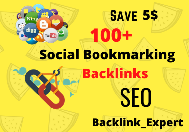 I will provide manually 100 social bookmarking backlinks