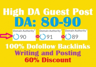 I will publish high da guest post dofollow backlinks in 48 hours