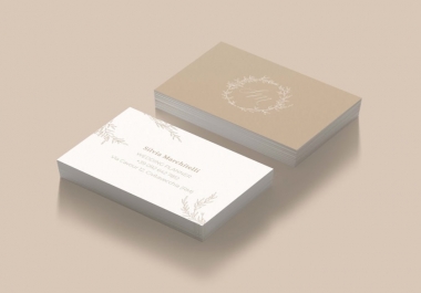 I will create an eyecatching business card for your activity