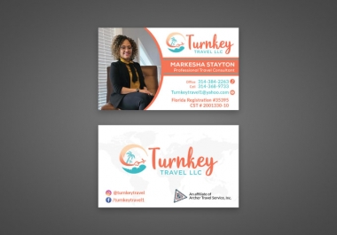 I will do business card design just for you
