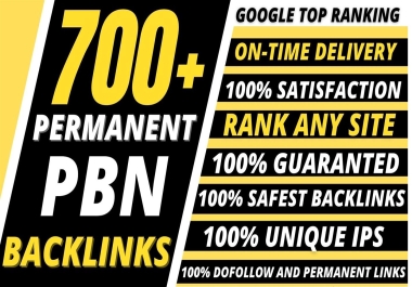 Manually 700 Homepage PBNs DA30 to 50+ Unique Domains to boost your site ranking