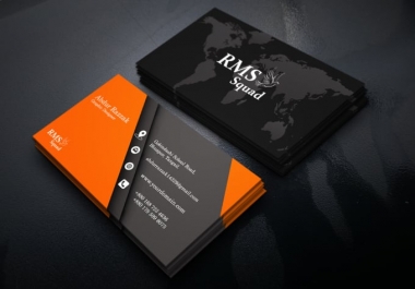 I will design unique business card,  visiting card,  name card