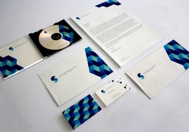 I will design logo,  business cards,  envelop,  folder