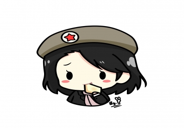 I will draw a chibi icon in 2 hours
