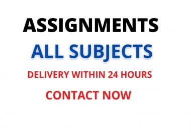 I will do essay writing and assignment writing for you manually In 24 Hours