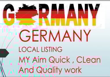 I will do 200 german SEO listings for search engine optimization