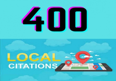 I will do 400 USA local citations for local seo