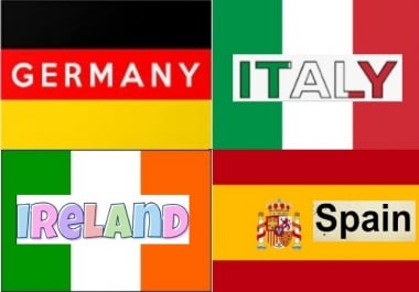 I will do 120 local seo citations for spain,  germany,  italy and ireland