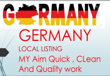 I will do 32 german SEO listings for search engine optimization