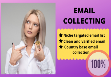 provide 10K niche targeted USA verified email list