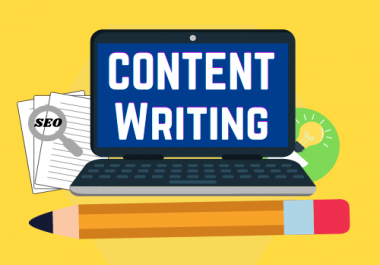 write 1500 words superb website content,  blog post,  article and be your content writer