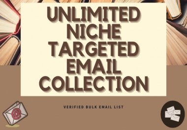 Provide 8k Verified Niche Related & Location Based E-Mail List